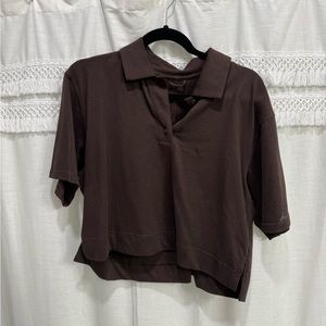 lululemon heavy weight cotton polo